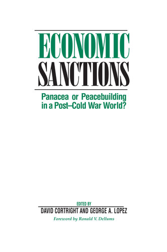 Economic Sanctions (PDF/EPUB Version)