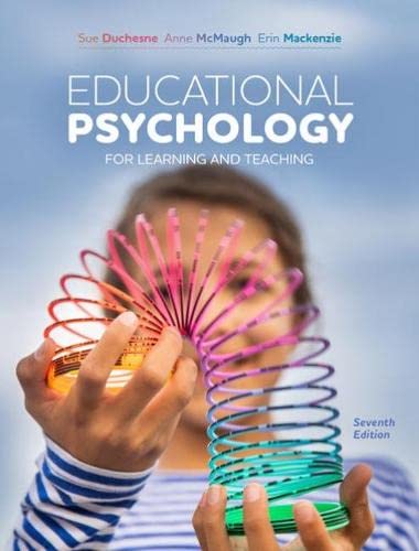 Educational Psychology for Learning and Teaching (PDF/EPUB Version)