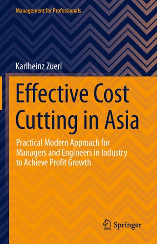 Effective Cost Cutting in Asia: Practical Modern Approach for Managers and Engineers in Industry to Achieve Profit Growth (Management for Professionals) (PDF/EPUB Version)
