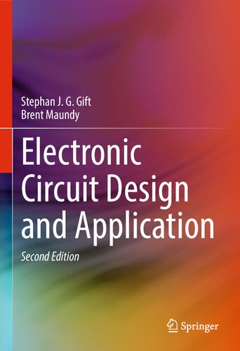 Electronic Circuit Design and Application (PDF/EPUB Version)