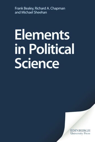 Elements in Political Science (PDF/EPUB Version)