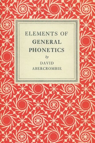 Elements of General Phonetics (PDF/EPUB Version)