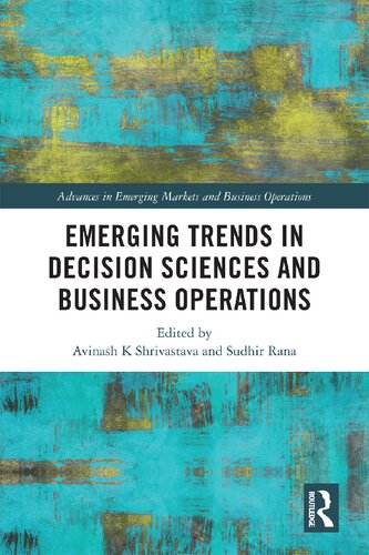 Emerging Trends in Decision Sciences and Business Operations (PDF/EPUB Version)