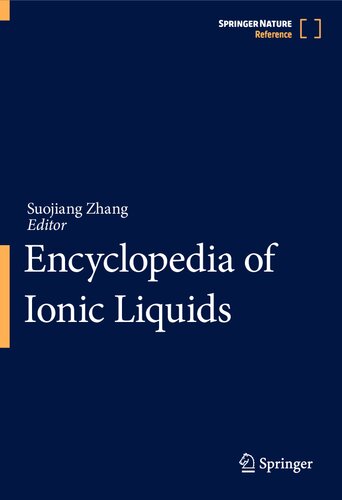 Encyclopedia of Ionic Liquids (PDF/EPUB Version)