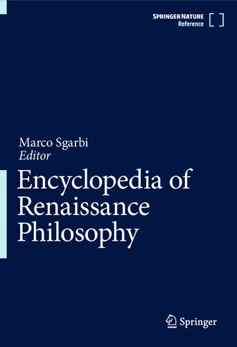 Encyclopedia Of Renaissance Philosophy (PDF/EPUB Version)