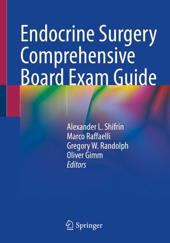 Endocrine Surgery Comprehensive Board Exam Guide (PDF/EPUB Version)
