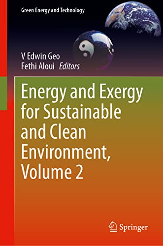 Energy and Exergy for Sustainable and Clean Environment, Volume 2 (PDF/EPUB Version)