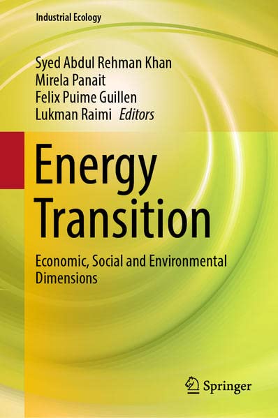 Energy Transition: Economic, Social and Environmental Dimensions (PDF/EPUB Version)