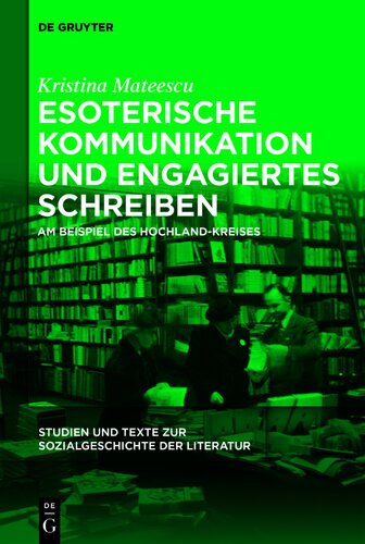 Engagement und esoterische Kommunikation unterm Hakenkreuz (PDF/EPUB Version)
