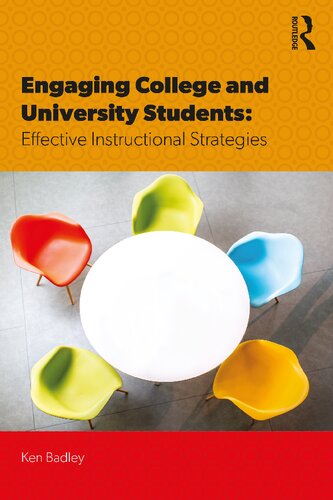 Engaging College and University Students: Effective Instructional Strategies (PDF/EPUB Version)