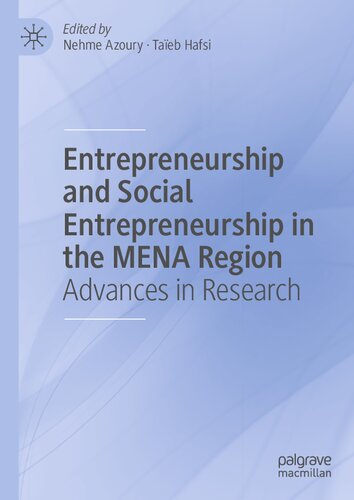 Entrepreneurship and Social Entrepreneurship in the MENA Region: Advances in Research (PDF/EPUB Version)