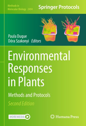 Environmental responses in plants : methods and protocols. (PDF/EPUB Version)