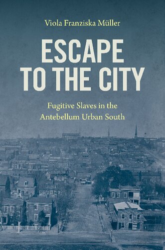 Escape to the City: Fugitive Slaves in the Antebellum Urban South (PDF/EPUB Version)