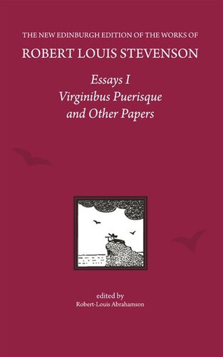 Essays I: Virginibus Puerisque and Other Papers (PDF/EPUB Version)
