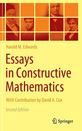 Essays in Constructive Mathematics (PDF/EPUB Version)