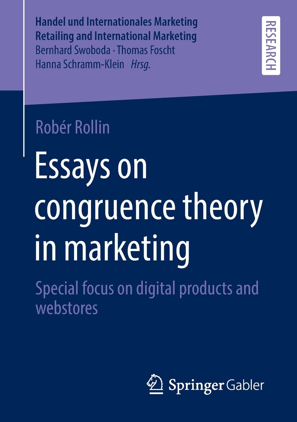 Essays on congruence theory in marketing: Special focus on digital products and webstores (PDF/EPUB Version)