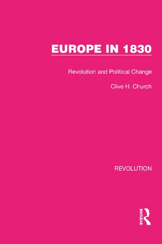 Europe in 1830: Revolution and Political Change (PDF/EPUB Version)