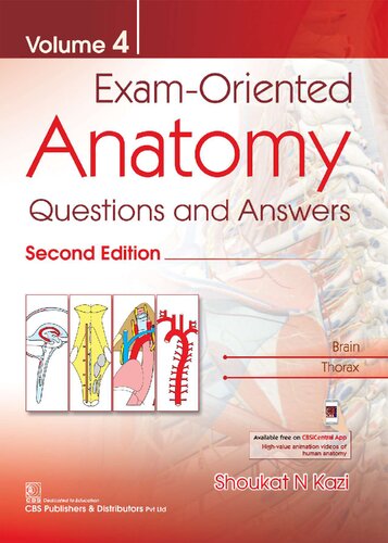 Exam-Oriented Anatomy, Volume 4: Questions and Answers (PDF/EPUB Version)