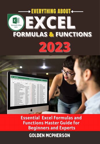 EXCEL FORMULAS & FUNCTIONS 2023 (PDF/EPUB Version)