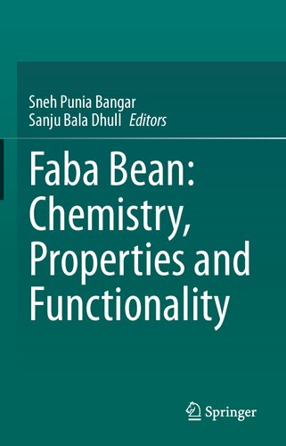 Faba Bean: Chemistry, Properties and Functionality (PDF/EPUB Version)