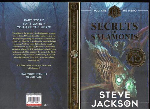Fighting Fantasy Gamebook Secrets of SalaMonis 40th Anniversary edition (PDF/EPUB Version)