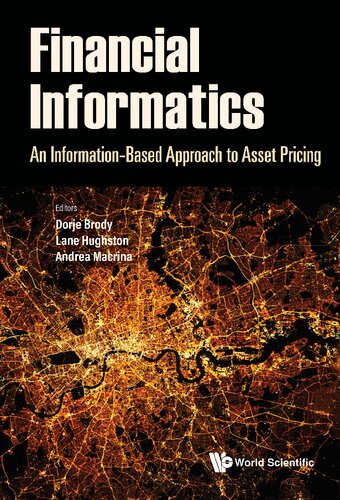 Financial Informatics: An Information-Based Approach to Asset Pricing (PDF/EPUB Version)
