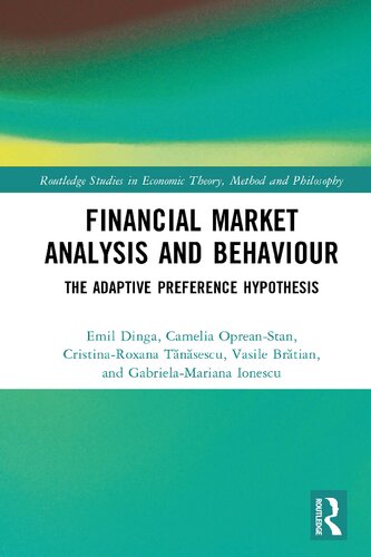 Financial Market Analysis and Behaviour: The Adaptive Preference Hypothesis (PDF/EPUB Version)