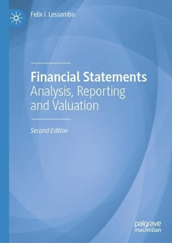Financial Statements: Analysis, Reporting and Valuation (PDF/EPUB Version)
