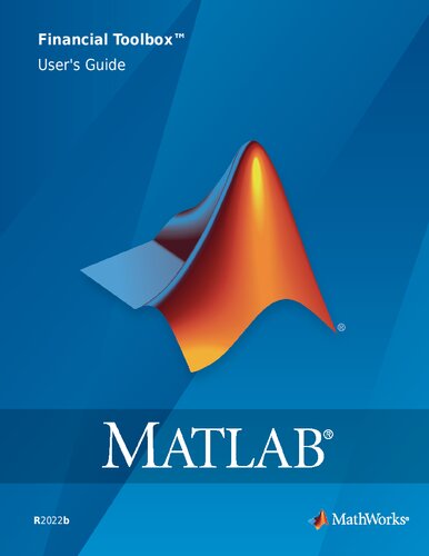 Financial Toolbox User's Guide (PDF/EPUB Version)