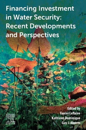 Financing Investment in Water Security: Recent Developments and Perspectives (PDF/EPUB Version)