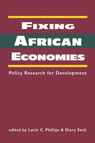 Fixing African Economies: Policy Research for Development (PDF/EPUB Version)