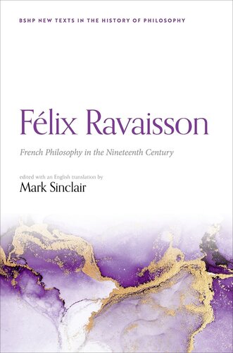Flix Ravaisson: French Philosophy in the Nineteenth Century (PDF/EPUB Version)
