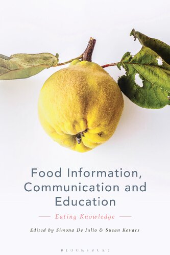 Food Information, Communication and Education: Eating Knowledge (PDF/EPUB Version)