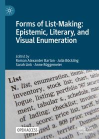 Forms of List-Making: Epistemic, Literary, and Visual Enumeration (PDF/EPUB Version)