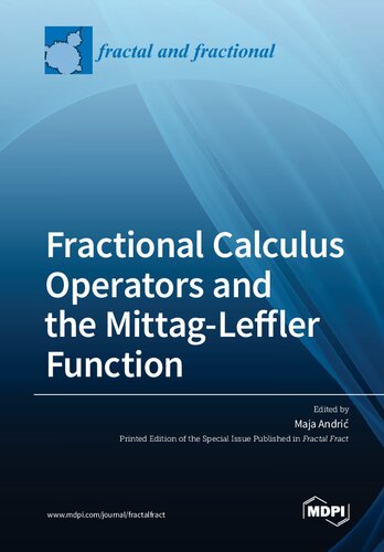 Fractional Calculus Operators and the Mittag-Leffler Function (PDF/EPUB Version)