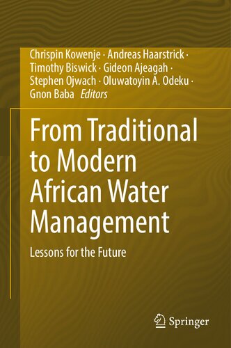From Traditional to Modern African Water Management: Lessons for the Future (PDF/EPUB Version)