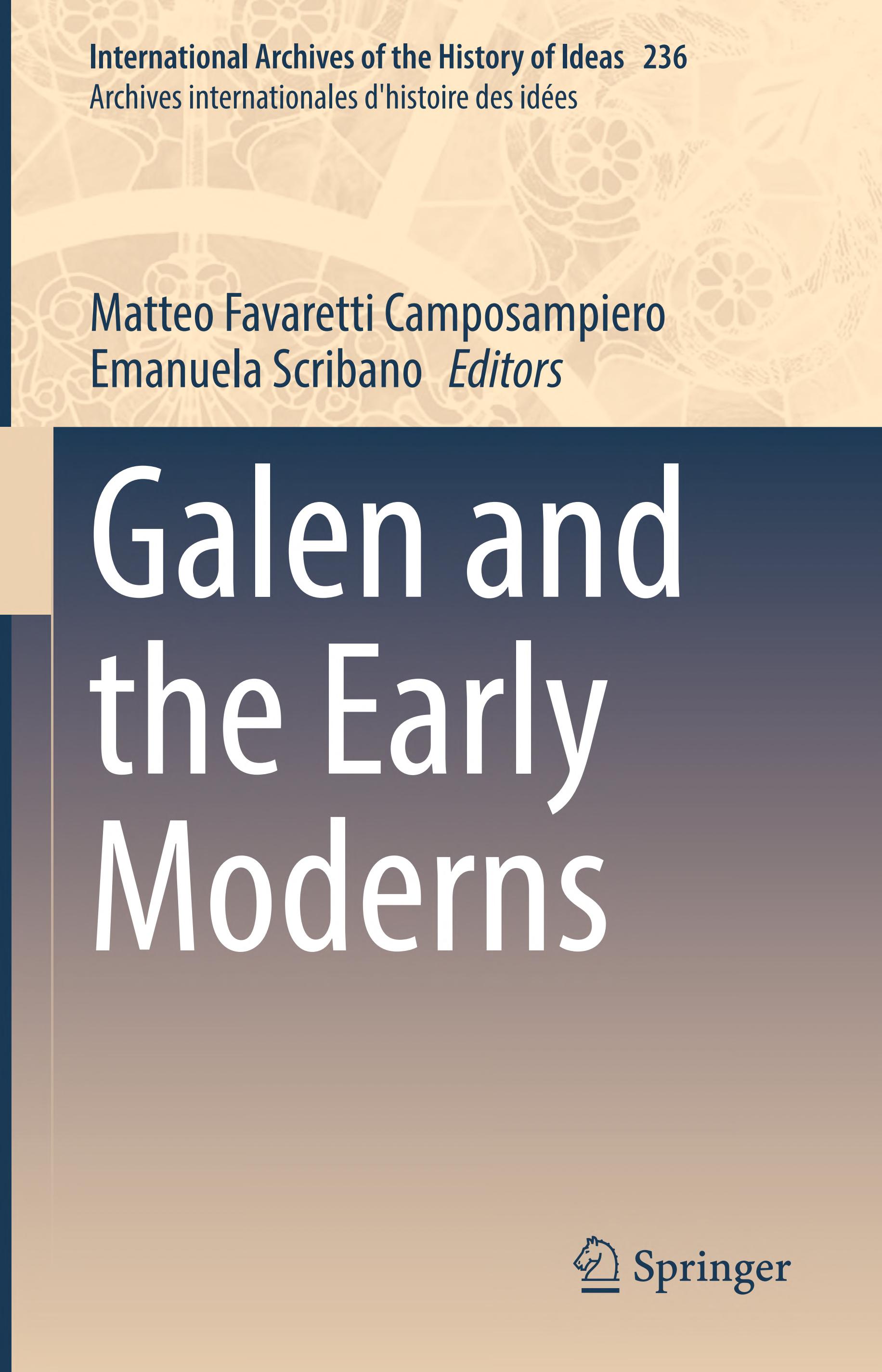 Galen and the Early Moderns (PDF/EPUB Version)