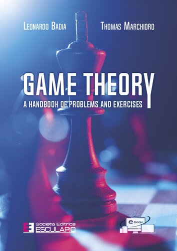 Game Theory. A Handbook of Problems and Excercises (English Edition) (PDF/EPUB Version)