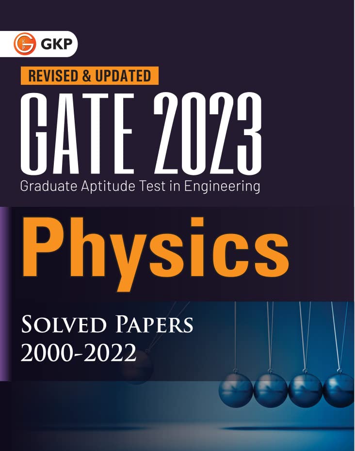 GATE 2023 : Physics - Solved Papers (2000-2022) (PDF/EPUB Version)
