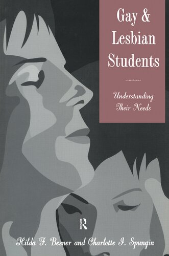Gay And Lesbian Students: Understanding Their Needs (PDF/EPUB Version)