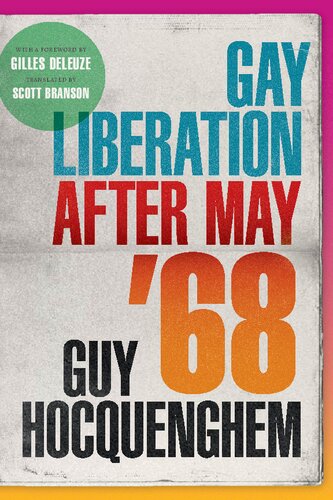 Gay Liberation after May '68 (PDF/EPUB Version)