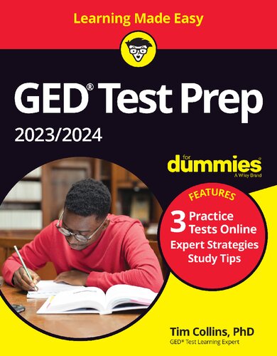 GED ® Test Prep 2023/2024 For Dummies (PDF/EPUB Version)