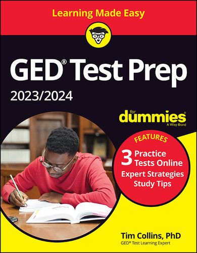 GED Test Prep 2023/2024 For Dummies with Online Practice (PDF/EPUB Version)
