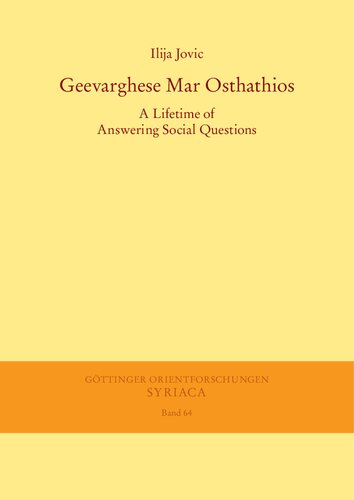 Geevarghese Mar Osthathios: A Lifetime of Answering Social Questions (PDF/EPUB Version)