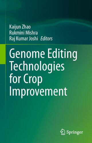 Genome Editing Technologies for Crop Improvement (PDF/EPUB Version)