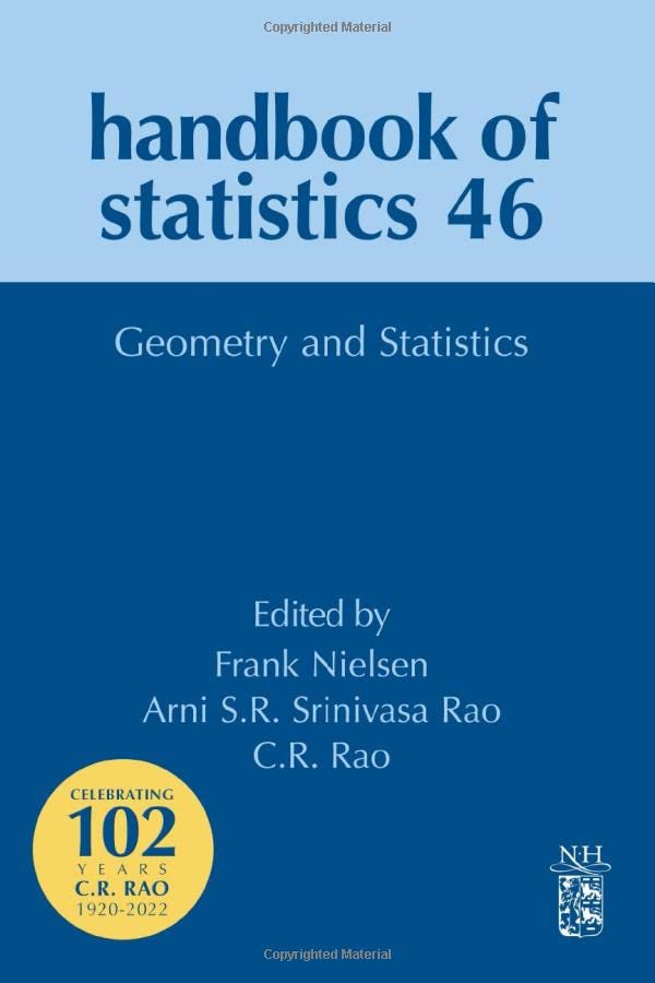 Geometry and Statistics (PDF/EPUB Version)