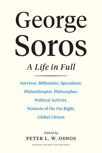 George Soros: A Life in Full (PDF/EPUB Version)