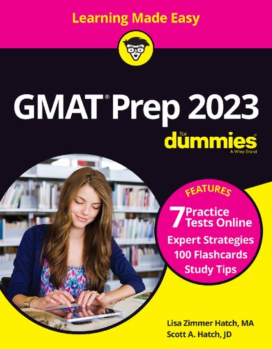 GMAT PREP 2023 FOR DUMMIES WITH ONLINE PRACTICE (PDF/EPUB Version)