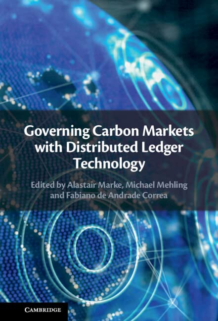 Governing Carbon Markets with Distributed Ledger Technology (PDF/EPUB Version)