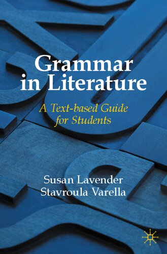 Grammar in Literature: A Text-based Guide for Students (PDF/EPUB Version)